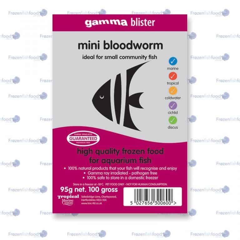 Gamma Mini Bloodworm - Small Red Mosquito Larvae